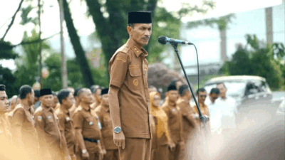 Wakil Bupati Solok Selatan beri arahan dalam apel gabungan ASN