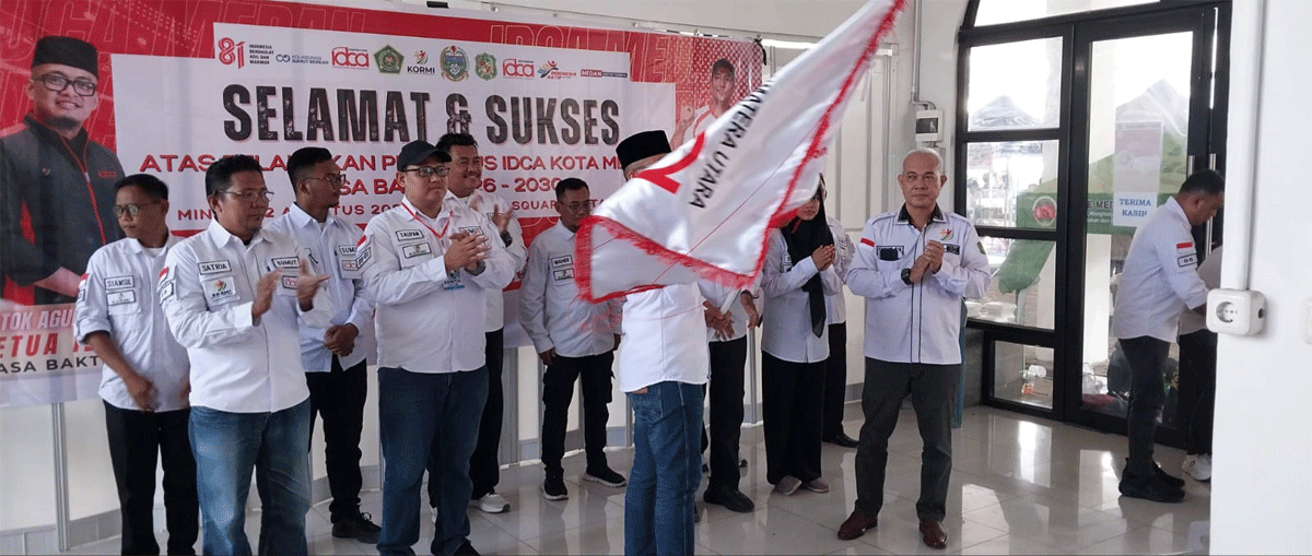 Pelantikan pengurus organisasi marching band
